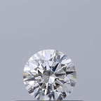 Diamante Naturale Taglio Brillante 0.31ct 3EX D VVS2 - IGI - 4.39x4.42x2.68mm