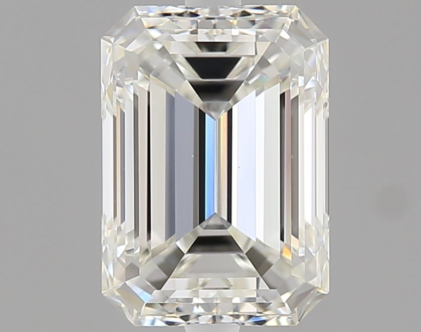Diamante Naturale Taglio Smeraldo 1.5ct EX/EX F VS1 - IGI - 7.67x5.46x3.78mm