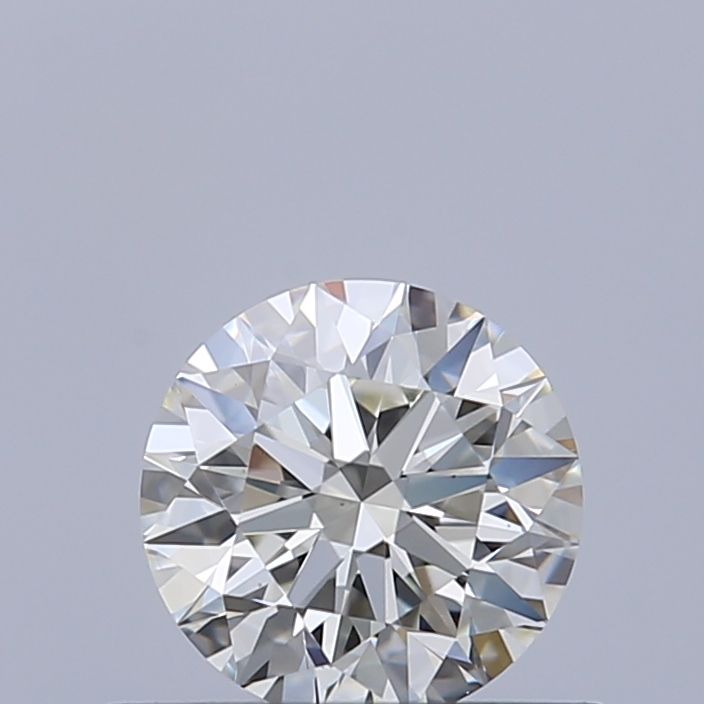 Diamante Naturale Taglio Brillante 0.47ct 3EX J VS1 - GIA - 4.94x4.96x3.09mm