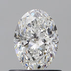 Diamante Naturale Taglio Ovale 0.66ct EX/EX E VVS2 - GIA - 6.75x4.81x3.08mm