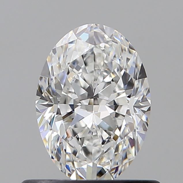 Diamante Naturale Taglio Ovale 0.66ct EX/EX E VVS2 - GIA - 6.75x4.81x3.08mm