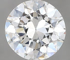 Diamante Naturale Taglio Brillante 1ct EX/VG/VG E VVS2 - IGI - 6.43x6.58x3.88mm