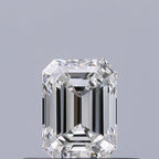Diamante Naturale Taglio Smeraldo 0.4ct EX/EX F VVS1 - IGI - 4.9x3.56x2.41mm