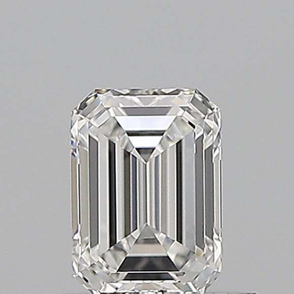 Diamante Naturale Taglio Smeraldo 0.52ct VG/VG F IF - GIA - 5.49x3.92x2.58mm