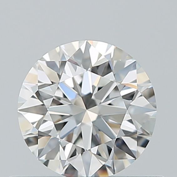 Diamante Naturale Taglio Brillante 0.55ct 3EX F VVS1 - IGI - 5.22x5.25x3.27mm