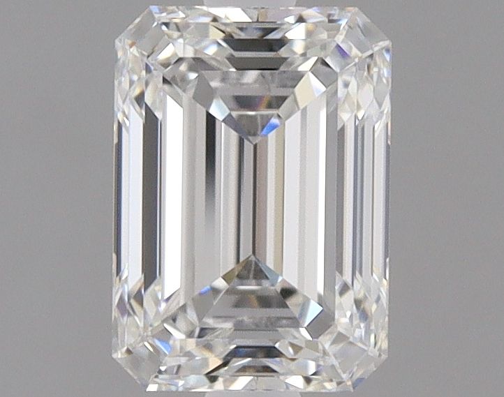 Diamante Naturale Taglio Smeraldo 1.3ct EX/EX F VVS1 - GIA - 7.2x5.17x3.54mm