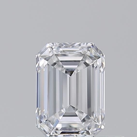 Diamante Naturale Taglio Smeraldo 0.5ct EX/EX D VS1 - GIA - 5.16x3.72x2.59mm