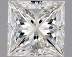 Diamante Naturale Taglio Princess 1ct G/EX F VS1 - GIA - 5.6x5.5x4.05mm