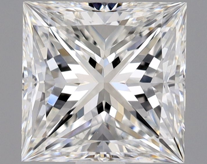Diamante Naturale Taglio Princess 1ct G/EX F VS1 - GIA - 5.6x5.5x4.05mm