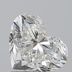 Diamante Naturale Taglio Cuore 1.51ct EX/EX I VVS1 - GIA - 6.6x7.9x4.87mm