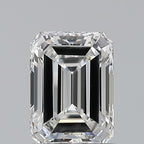 Diamante Naturale Taglio Smeraldo 0.7ct EX/EX F VVS2 - GIA - 6.09x4.43x2.76mm