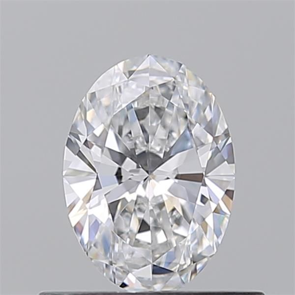Diamante Naturale Taglio Ovale 0.5ct VG/EX D VVS2 - GIA - 6.39x4.55x2.73mm