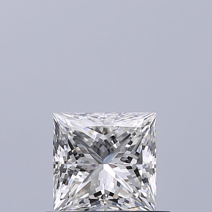 Diamante Naturale Taglio Princess 0.54ct EX/EX F VVS1 - IGI - 4.47x4.38x3.22mm