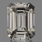 Diamante Naturale Taglio Smeraldo 0.36ct VG/EX I VVS1 - GIA - 4.87x3.66x2.24mm