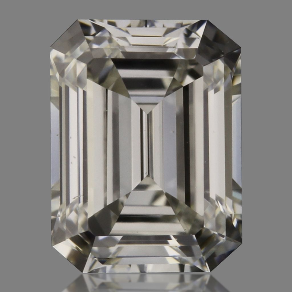 Diamante Naturale Taglio Smeraldo 0.36ct VG/EX I VVS1 - GIA - 4.87x3.66x2.24mm