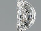 Diamante Naturale Taglio Mezzaluna 0.5ct VG/VG F VVS2 - GIA - 6.32x3.95x2.6mm
