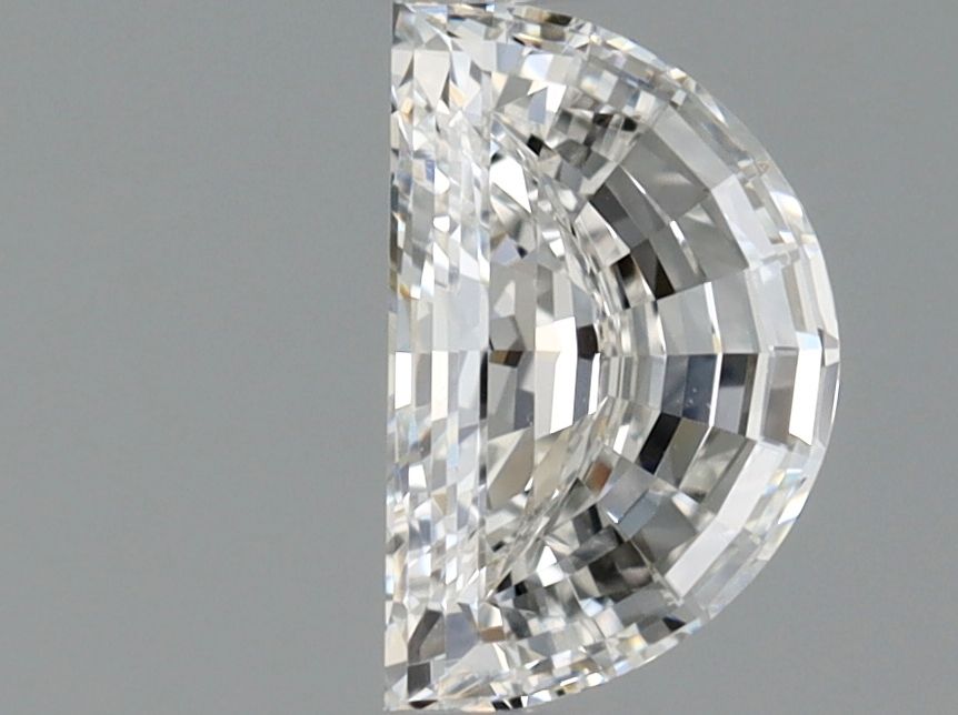 Diamante Naturale Taglio Mezzaluna 0.5ct VG/VG F VVS2 - GIA - 6.32x3.95x2.6mm