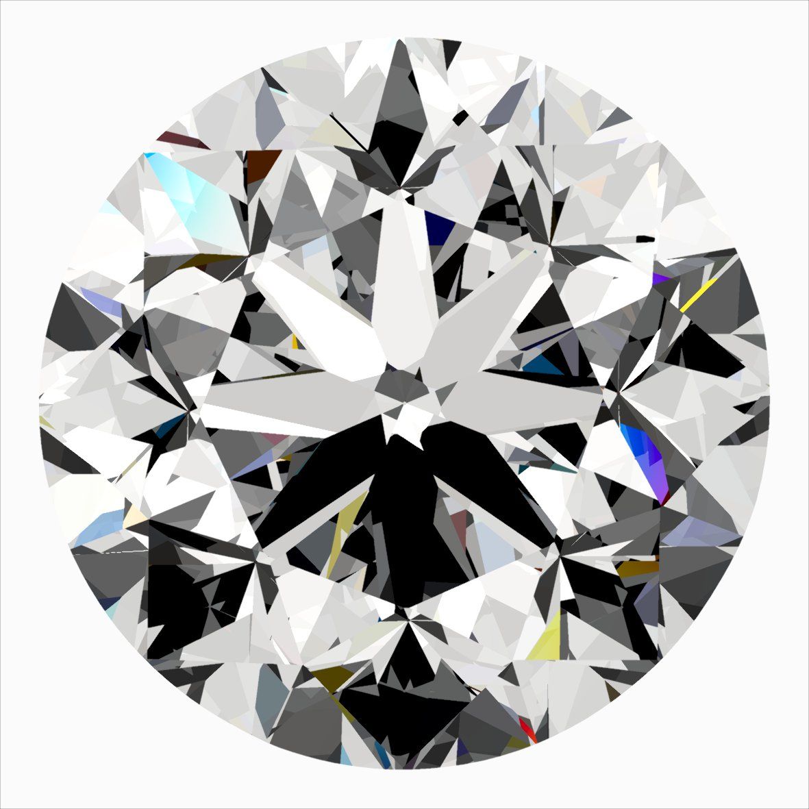 Diamante Naturale Taglio Brillante 0.3ct G/VG/EX G VVS1 - IGI - 4.08x4.14x2.73mm