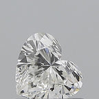Diamante Naturale Taglio Cuore 0.61ct EX/VG G VVS2 - GIA - 5.28x5.96x3.36mm