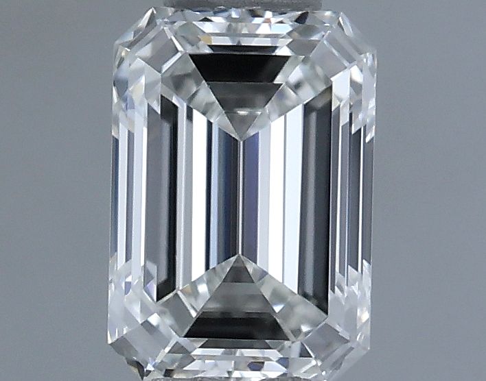 Diamante Naturale Taglio Smeraldo 0.54ct EX/EX G VVS1 - IGI - 5.54x3.87x2.62mm
