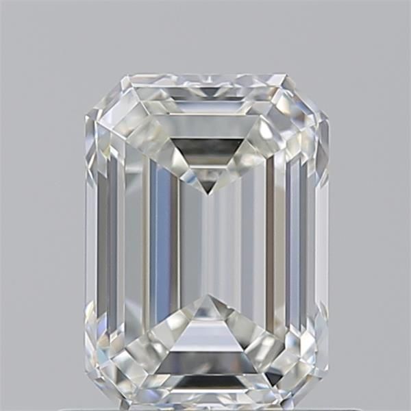 Diamante Naturale Taglio Smeraldo 0.92ct VG/EX I VS1 - GIA - 6.46x4.6x3.07mm