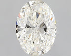 Diamante Naturale Taglio Ovale 0.91ct VG/EX I VS1 - GIA - 7.37x5.36x3.4mm
