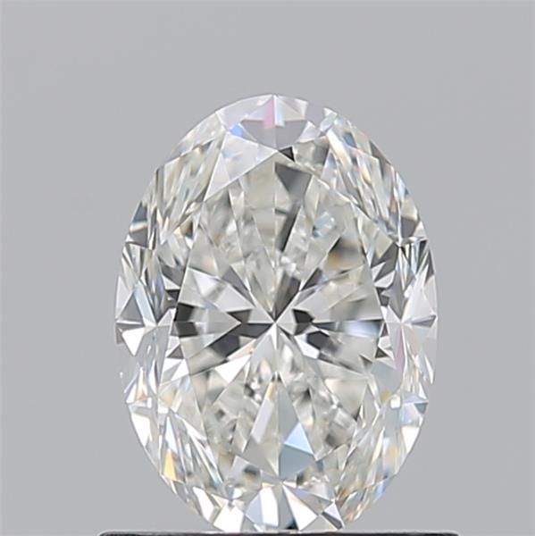 Diamante Naturale Taglio Ovale 1.01ct VG/EX H VVS1 - GIA - 7.51x5.36x3.69mm