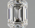 Diamante Naturale Taglio Smeraldo 0.9ct VG/VG F VVS1 - GIA - 6.13x4.51x3.17mm
