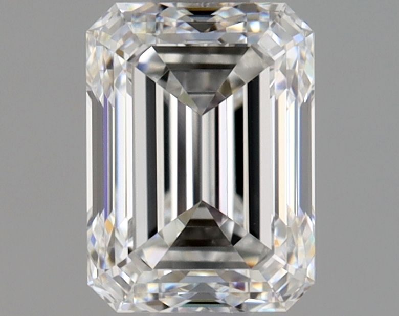 Diamante Naturale Taglio Smeraldo 0.9ct VG/VG F VVS1 - GIA - 6.13x4.51x3.17mm