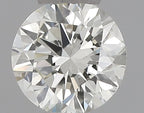 Diamante Taglio Brillante 0.35ct EX/VG/EX J VVS1 - IGI - 4.5x4.54x2.77mm