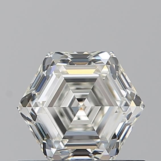 Diamante Naturale Taglio Esagonale 0.71ct EX/EX J VS1 - GIA - 5.8x5.0x3.26mm
