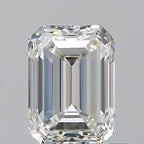 Diamante Naturale Taglio Smeraldo 0.91ct VG/VG H VVS2 - GIA - 6.31x4.54x3.14mm