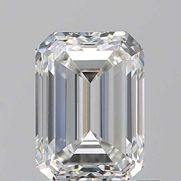 Diamante Naturale Taglio Smeraldo 0.91ct VG/VG H VVS2 - GIA - 6.31x4.54x3.14mm