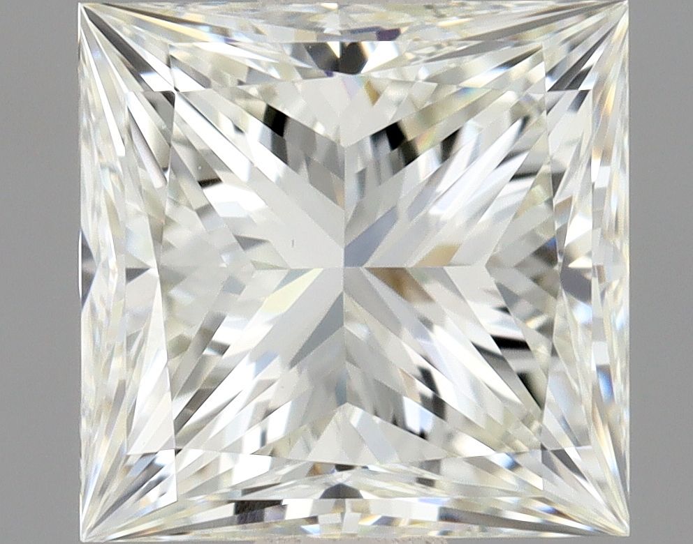 Diamante Naturale Taglio Princess 0.9ct VG/VG J VS1 - GIA - 5.5x5.37x3.75mm