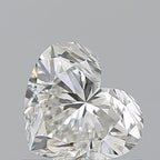 Diamante Naturale Taglio Cuore 0.71ct VG/EX J VVS1 - GIA - 5.27x6.15x3.67mm