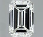 Diamante Naturale Taglio Smeraldo 0.5ct EX/EX G VS2 - IGI - 5.68x3.82x2.46mm