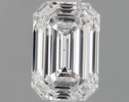 Diamante Naturale Taglio Smeraldo 1.23ct VG/EX D VS2 - GIA - 7.19x4.91x3.37mm