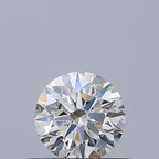 Diamante Naturale Taglio Brillante 0.41ct 3EX G VVS1 - IGI - 4.7x4.73x2.96mm
