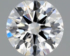 Diamante Naturale Taglio Brillante 0.3ct EX/VG/EX E VVS2 - GIA - 4.37x4.35x2.6mm