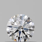 Diamante Naturale Taglio Brillante 0.43ct 3EX E IF - GIA - 4.89x4.86x2.95mm