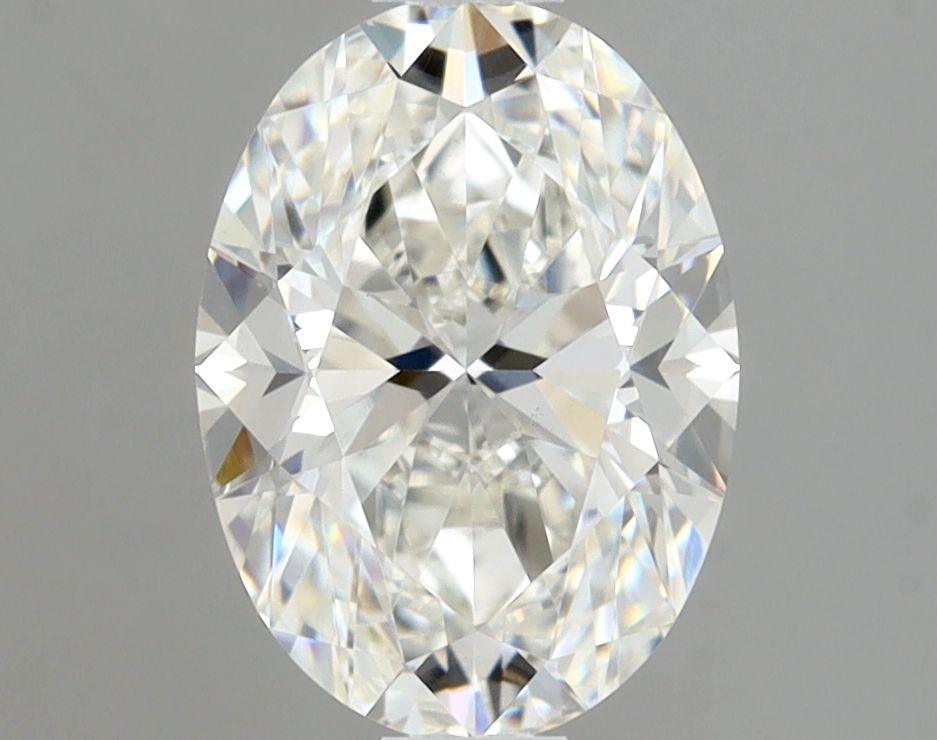 Diamante Naturale Taglio Ovale 1ct EX/EX G VS2 - GIA - 7.67x5.57x3.59mm