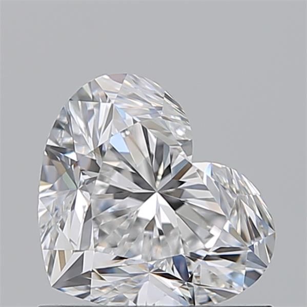 Diamante Naturale Taglio Cuore 0.9ct EX/EX E VVS2 - GIA - 5.5x6.61x4.03mm