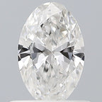 Diamante Naturale Taglio Ovale 0.5ct G/EX E VS1 - GIA - 6.81x4.42x2.62mm