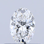 Diamante Naturale Taglio Ovale 0.32ct G/VG D VVS1 - GIA - 5.45x3.74x2.47mm