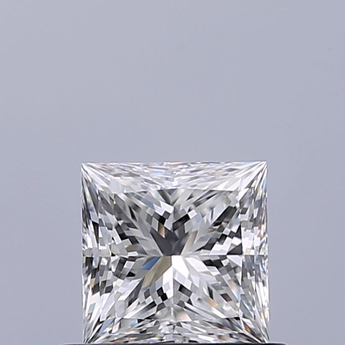 Diamante Naturale Taglio Princess 0.62ct EX/EX F VVS1 - IGI - 4.68x4.65x3.44mm