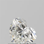 Diamante Naturale Taglio Cuore 0.72ct VG/VG I VVS1 - GIA - 5.29x6.28x3.75mm
