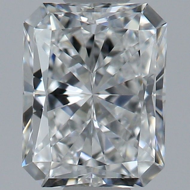 Diamante Naturale Taglio Radiant 0.45ct EX/EX E IF - GIA - 5.14x4.0x2.7mm
