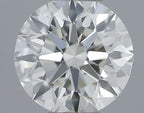 Diamante Naturale Taglio Brillante 0.6ct 3EX H VVS2 - IGI - 5.3x5.33x3.38mm