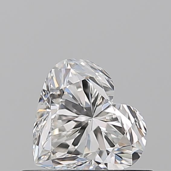 Diamante Naturale Taglio Cuore 0.5ct VG/EX G VVS1 - GIA - 4.85x5.36x3.34mm