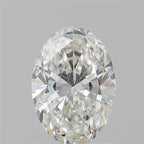 Diamante Naturale Taglio Ovale 0.9ct VG/VG H IF - GIA - 7.78x5.5x3.34mm